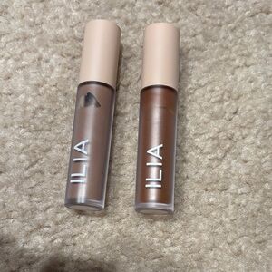 ILIA Lip Gloss Duo - Brown and Tan